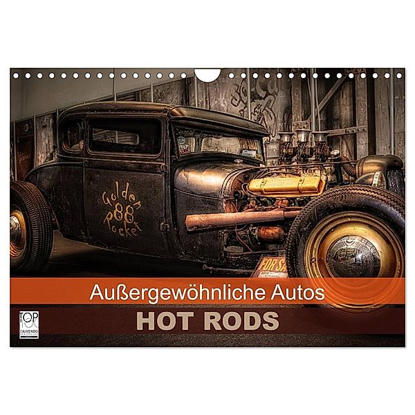 Aussergewöhnliche Autos - Hot Rods (Wandkalender 2024 DIN A4 quer), CALVENDO Monatskalender, Eleonore Swierczyna