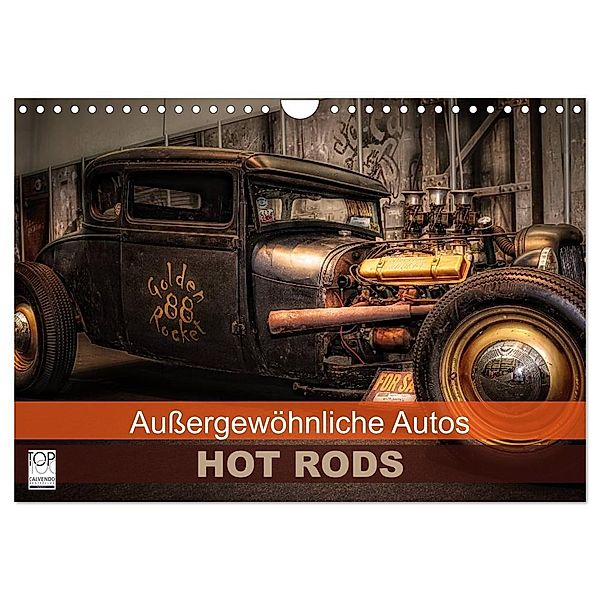 Außergewöhnliche Autos - Hot Rods (Wandkalender 2024 DIN A4 quer), CALVENDO Monatskalender, Eleonore Swierczyna