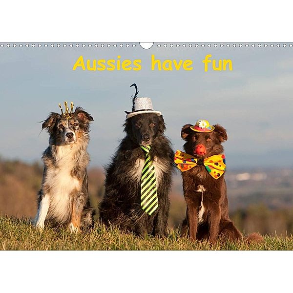Aussies have fun (Wall Calendar 2023 DIN A3 Landscape), Angela Muenzel-Hashish