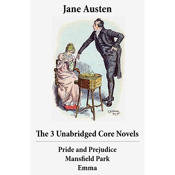 Austen, J: 3 Unabridged Core Novels: Pride and Prejudice + M, Jane Austen