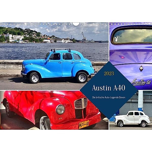 Austin A40 - Die britische Auto-Legende Devon (Wandkalender 2023 DIN A3 quer), Henning von Löwis of Menar, Henning von Löwis of Menar