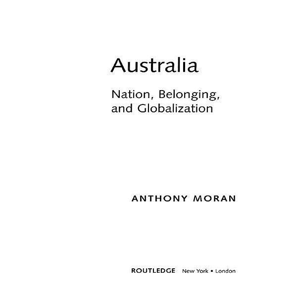 Australia, Anthony Moran