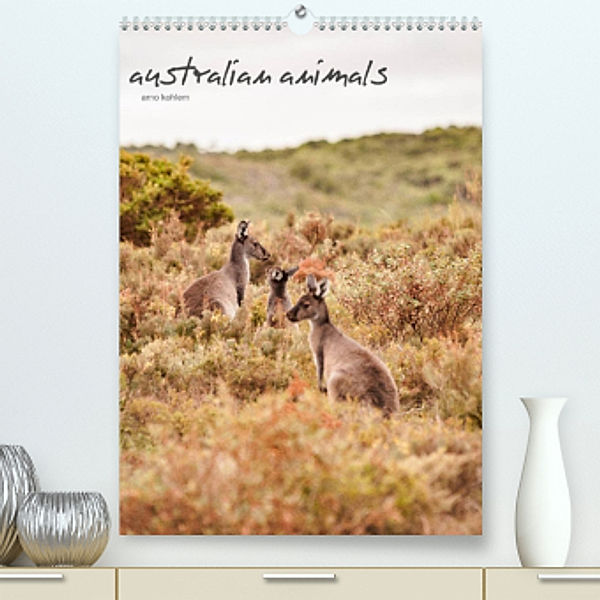 australian animals (Premium, hochwertiger DIN A2 Wandkalender 2022, Kunstdruck in Hochglanz), Arno Kohlem