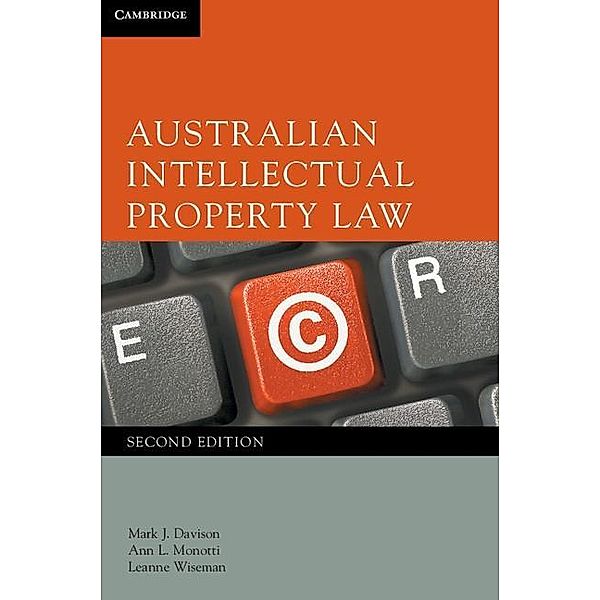 Australian Intellectual Property Law, Mark J. Davison