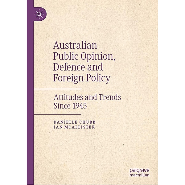 Australian Public Opinion, Defence and Foreign Policy / Progress in Mathematics, Danielle Chubb, Ian McAllister