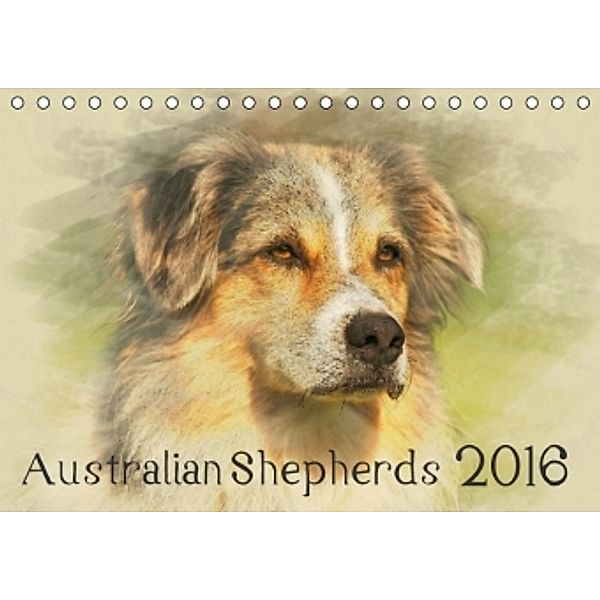 Australian Shepherds 2016 (Tischkalender 2016 DIN A5 quer), Andrea Redecker