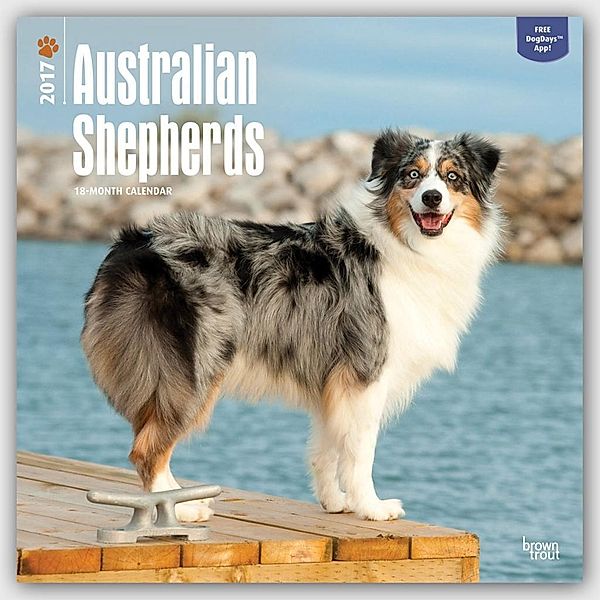Australian Shepherds 2017, Inc Browntrout Publishers