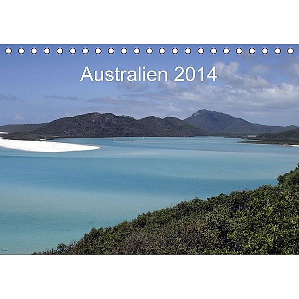 Australien 2014 (Tischkalender 2014 DIN A5 quer), Henry Wischhusen