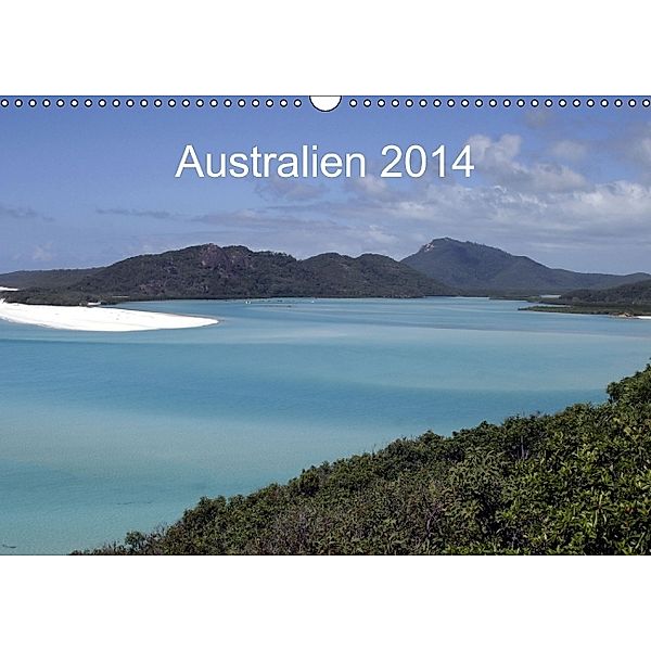 Australien 2014 (Wandkalender 2014 DIN A3 quer), Henry Wischhusen