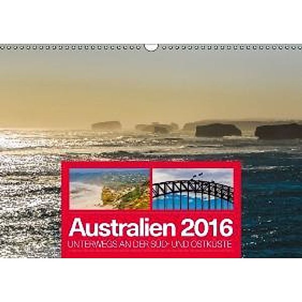 Australien 2016 - Unterwegs an der Süd- und Ostküste (Wandkalender 2016 DIN A3 quer), Stefan Aumann