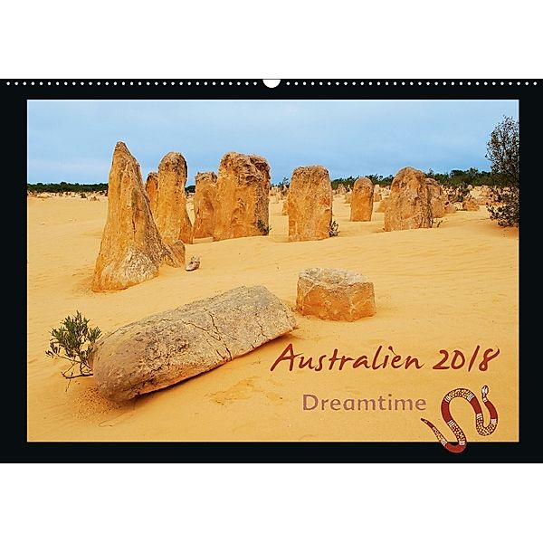 Australien 2018 Dreamtime (Wandkalender 2018 DIN A2 quer), Loni Falk