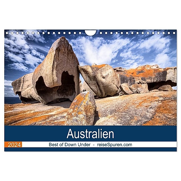 Australien 2024 Best of Down Under (Wandkalender 2024 DIN A4 quer), CALVENDO Monatskalender, Uwe Bergwitz