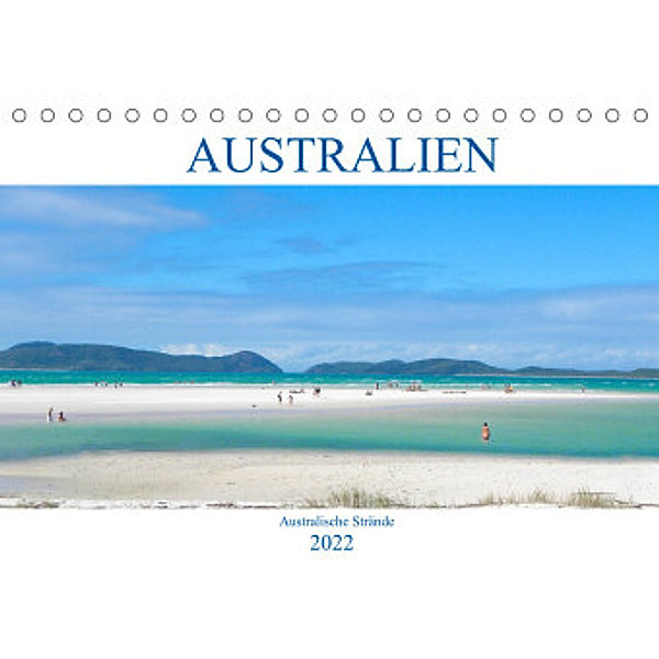 Australien - Australische Strände (Tischkalender 2022 DIN A5 quer), pixs:sell