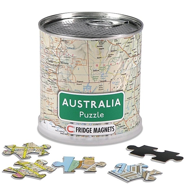 Australien City Puzzle Magnets 100 Teile, 26 x 35 cm
