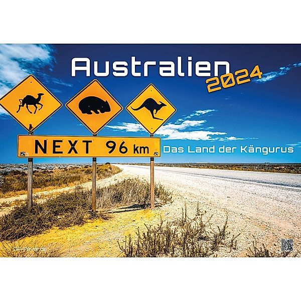 Australien - das Land der Kängurus - 2024 - Kalender DIN A2