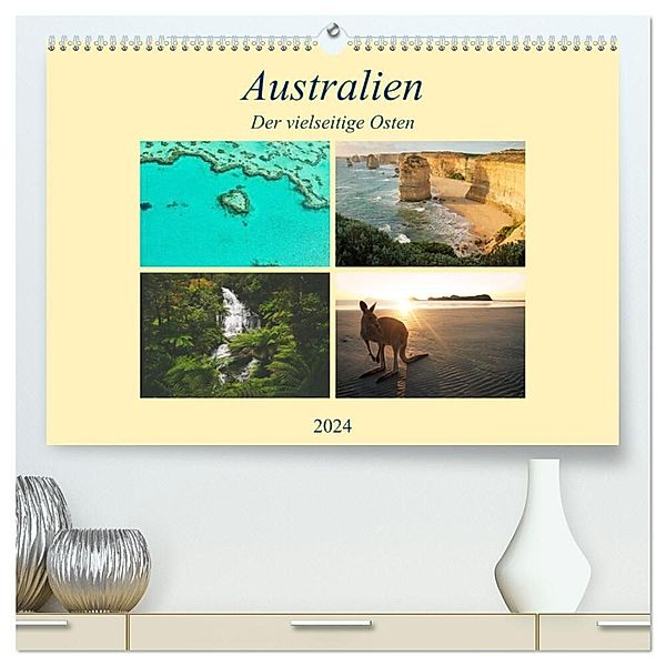 Australien - Der vielseitige Osten (hochwertiger Premium Wandkalender 2024 DIN A2 quer), Kunstdruck in Hochglanz, Martin Wasilewski