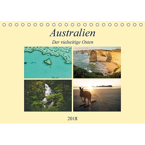 Australien - Der vielseitige Osten (Tischkalender 2018 DIN A5 quer), Martin Wasilewski