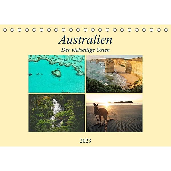 Australien - Der vielseitige Osten (Tischkalender 2023 DIN A5 quer), Martin Wasilewski
