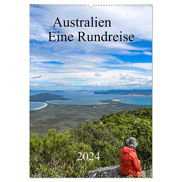 Australien - Eine Rundreise (Wandkalender 2024 DIN A2 hoch), CALVENDO Monatskalender, pixs:sell