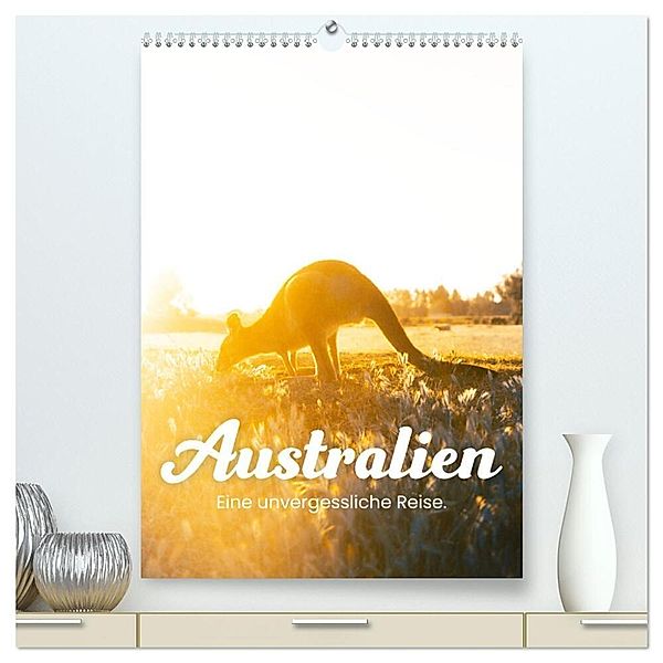 Australien - Eine unvergessliche Reise. (hochwertiger Premium Wandkalender 2024 DIN A2 hoch), Kunstdruck in Hochglanz, SF