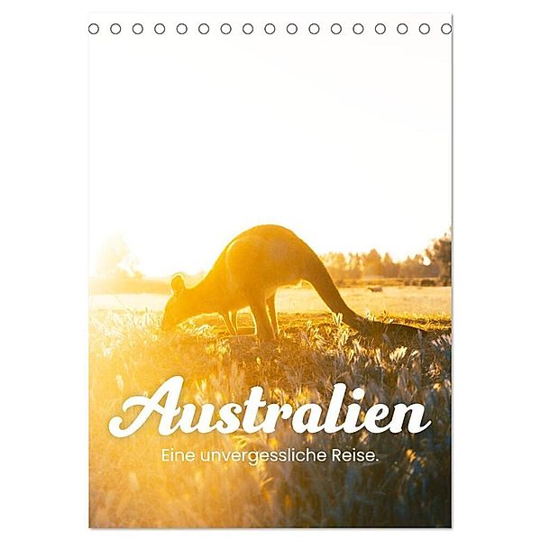 Australien - Eine unvergessliche Reise. (Tischkalender 2024 DIN A5 hoch), CALVENDO Monatskalender, SF
