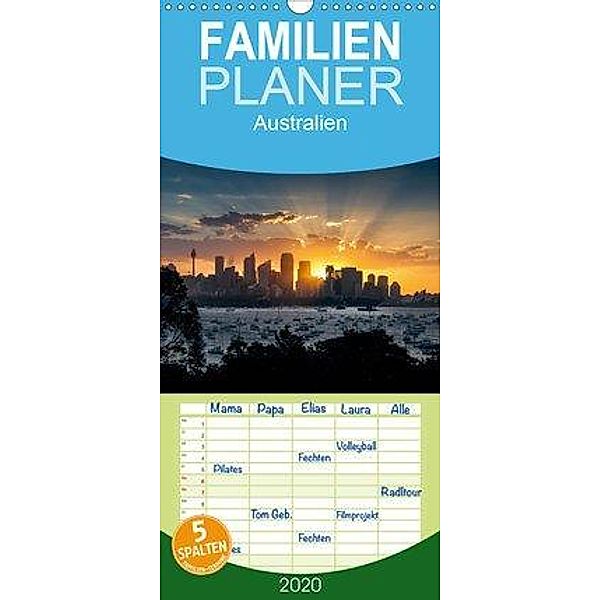 Australien - Familienplaner hoch (Wandkalender 2020 , 21 cm x 45 cm, hoch), Markus Gann
