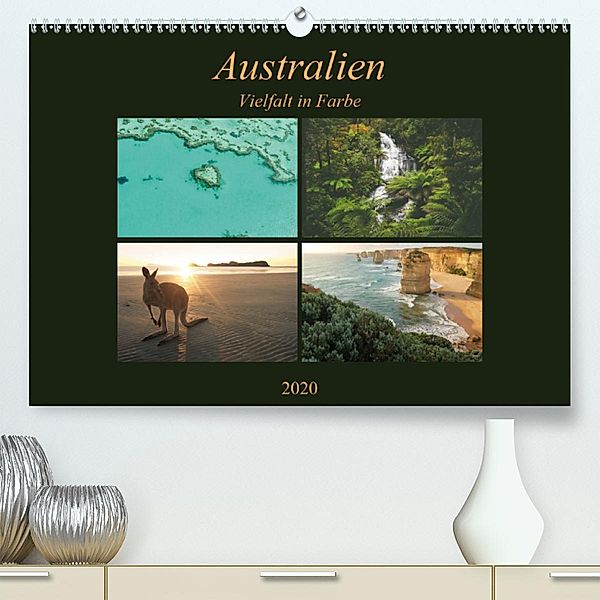 Australien - Farbige VielfaltCH-Version (Premium-Kalender 2020 DIN A2 quer), Martin Wasilewski