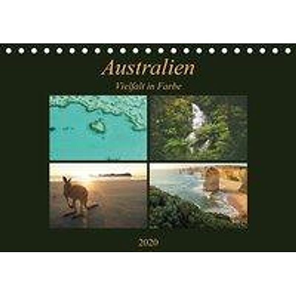 Australien - Farbige VielfaltCH-Version (Tischkalender 2020 DIN A5 quer), Martin Wasilewski