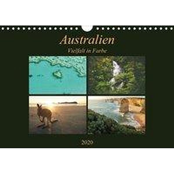 Australien - Farbige VielfaltCH-Version (Wandkalender 2020 DIN A4 quer), Martin Wasilewski