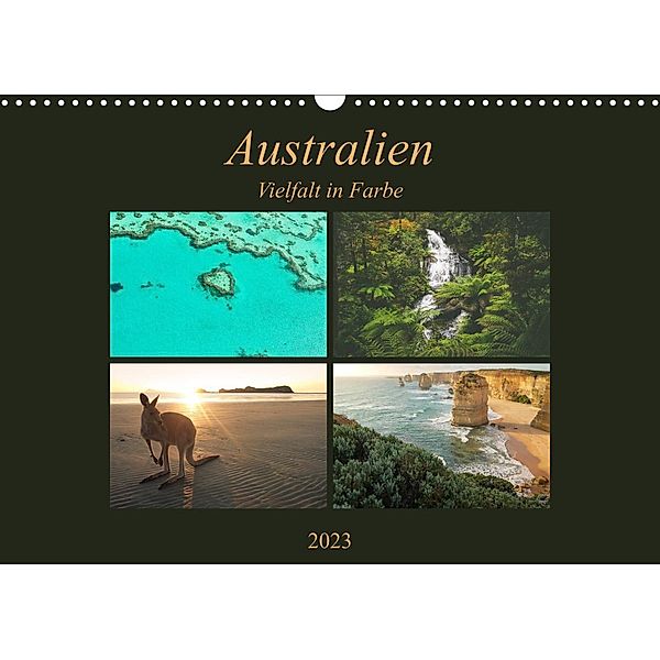 Australien - Farbige VielfaltCH-Version (Wandkalender 2023 DIN A3 quer), Martin Wasilewski