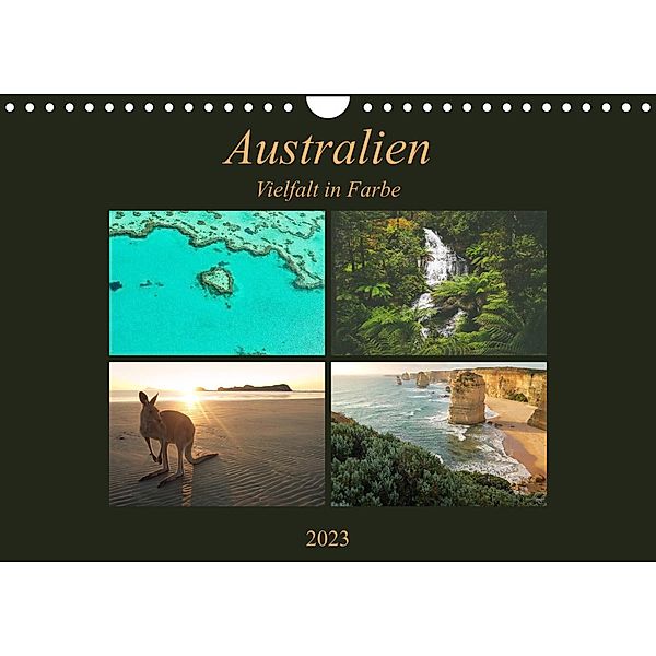 Australien - Farbige VielfaltCH-Version (Wandkalender 2023 DIN A4 quer), Martin Wasilewski