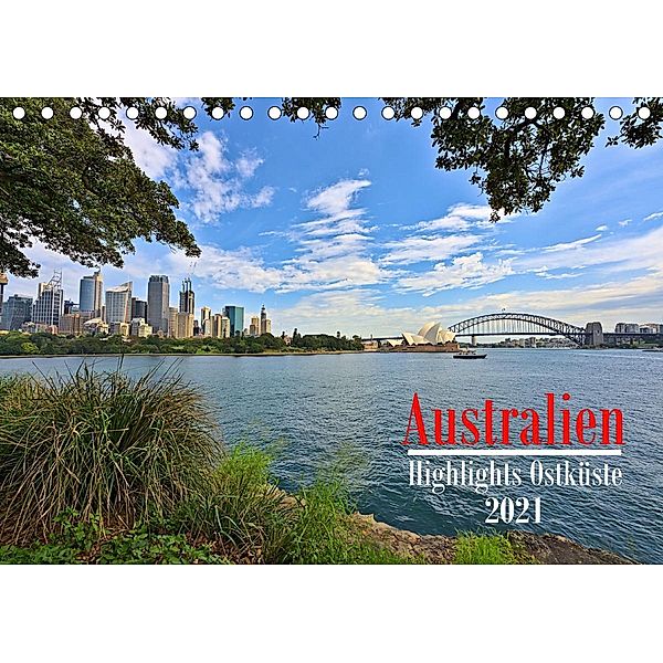 Australien - Highlights Ostküste (Tischkalender 2021 DIN A5 quer), Mathias Calabotta