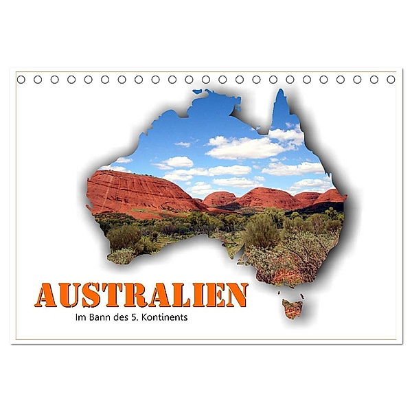 Australien - Im Bann des 5. Kontinents (Tischkalender 2024 DIN A5 quer), CALVENDO Monatskalender, Dirk Stamm