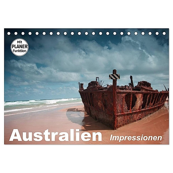 Australien. Impressionen (Tischkalender 2024 DIN A5 quer), CALVENDO Monatskalender, Elisabeth Stanzer