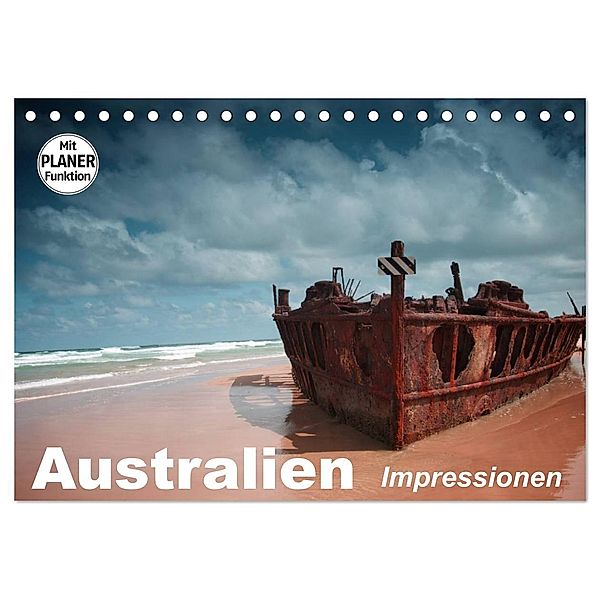Australien. Impressionen (Tischkalender 2025 DIN A5 quer), CALVENDO Monatskalender, Calvendo, Elisabeth Stanzer