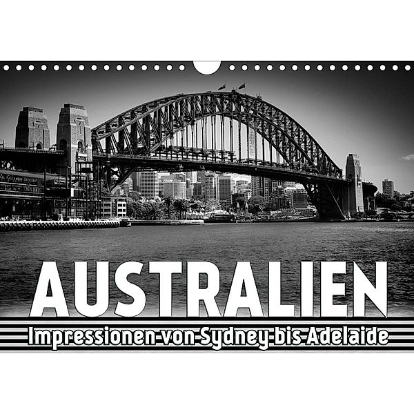 AUSTRALIEN Impressionen von Sydney bis Adelaide (Wandkalender 2021 DIN A4 quer), Melanie Viola