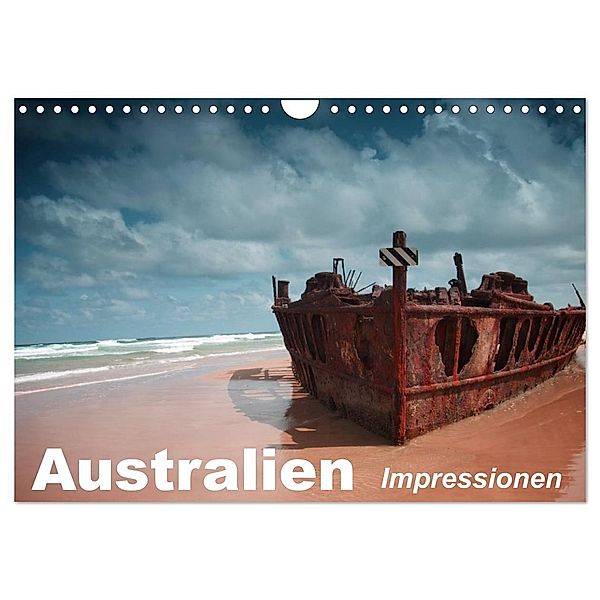 Australien - Impressionen (Wandkalender 2024 DIN A4 quer), CALVENDO Monatskalender, Elisabeth Stanzer