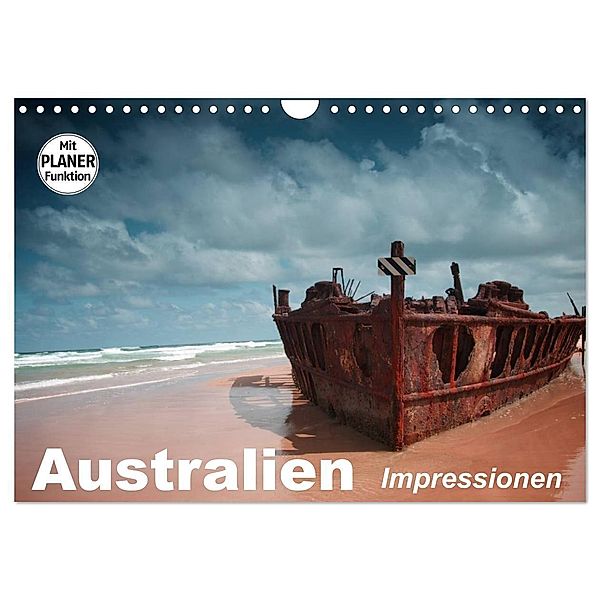 Australien. Impressionen (Wandkalender 2024 DIN A4 quer), CALVENDO Monatskalender, Elisabeth Stanzer