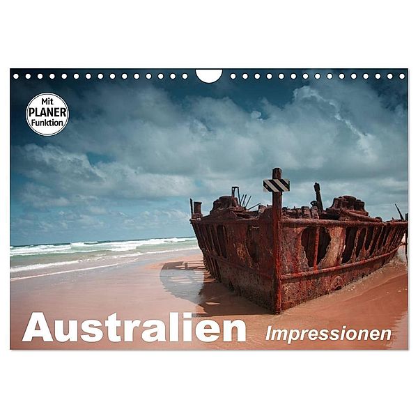 Australien. Impressionen (Wandkalender 2025 DIN A4 quer), CALVENDO Monatskalender, Calvendo, Elisabeth Stanzer