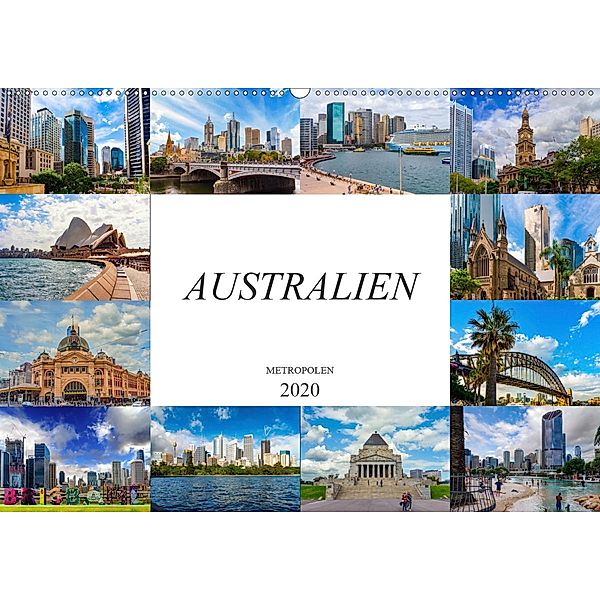 Australien Metropolen (Wandkalender 2020 DIN A2 quer), Dirk Meutzner