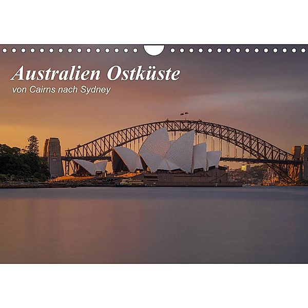 Australien Ostküste - von Cairns nach Sydney (Wandkalender 2023 DIN A4 quer), Fabian Zocher