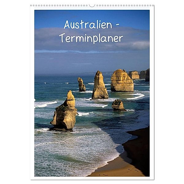 Australien - Terminplaner (Wandkalender 2025 DIN A2 hoch), CALVENDO Monatskalender, Calvendo, Rainer Großkopf