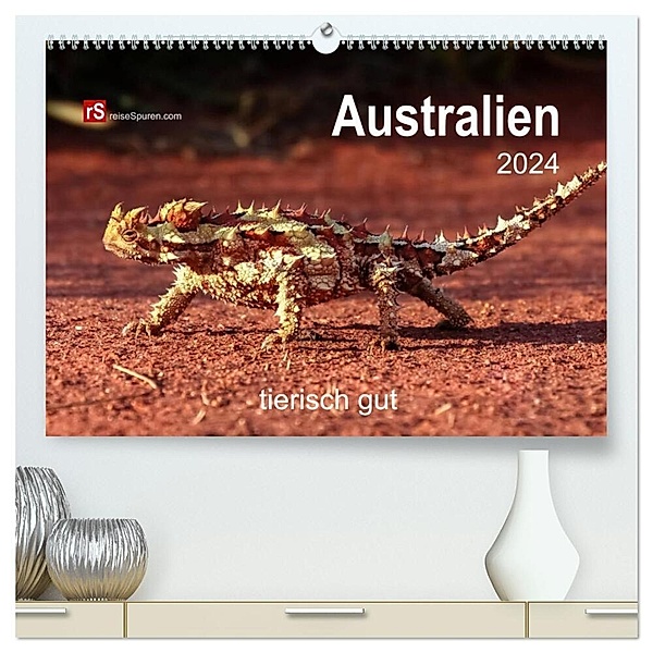Australien tierisch gut 2024 (hochwertiger Premium Wandkalender 2024 DIN A2 quer), Kunstdruck in Hochglanz, Uwe Bergwitz