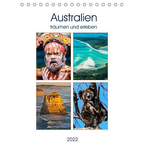 Australien träumen und erleben (Tischkalender 2022 DIN A5 hoch), Anke Fietzek