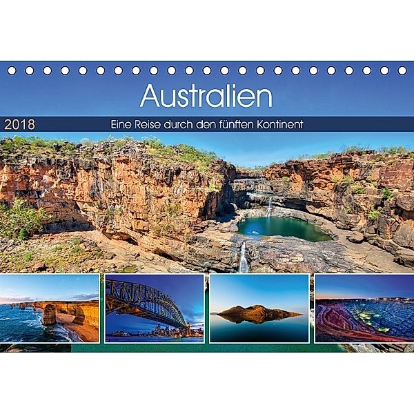 Australien - Travel The Gravel (Tischkalender 2018 DIN A5 quer), Martin Sandrock
