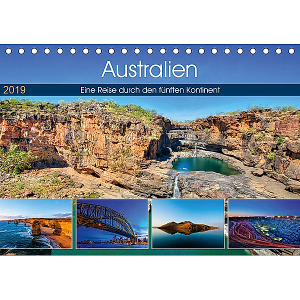 Australien - Travel The Gravel (Tischkalender 2019 DIN A5 quer), Martin Sandrock
