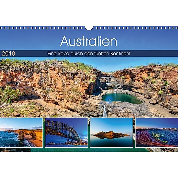 Australien - Travel The Gravel (Wandkalender 2018 DIN A3 quer), Martin Sandrock