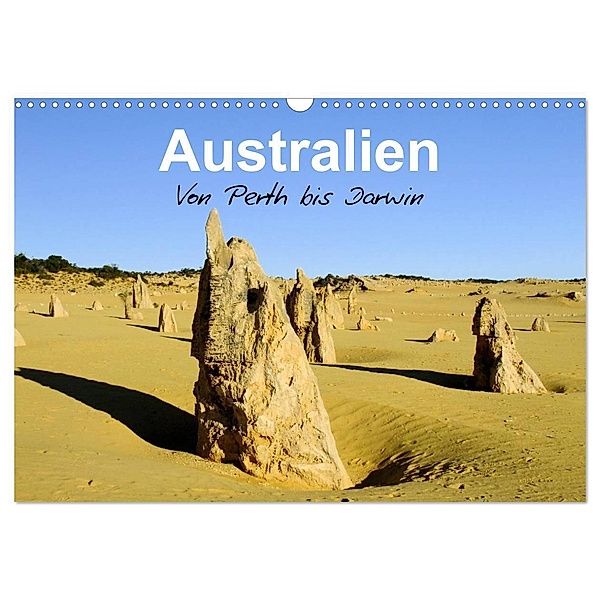 Australien - Von Perth bis Darwin (Wandkalender 2024 DIN A3 quer), CALVENDO Monatskalender, Jörg Dirks