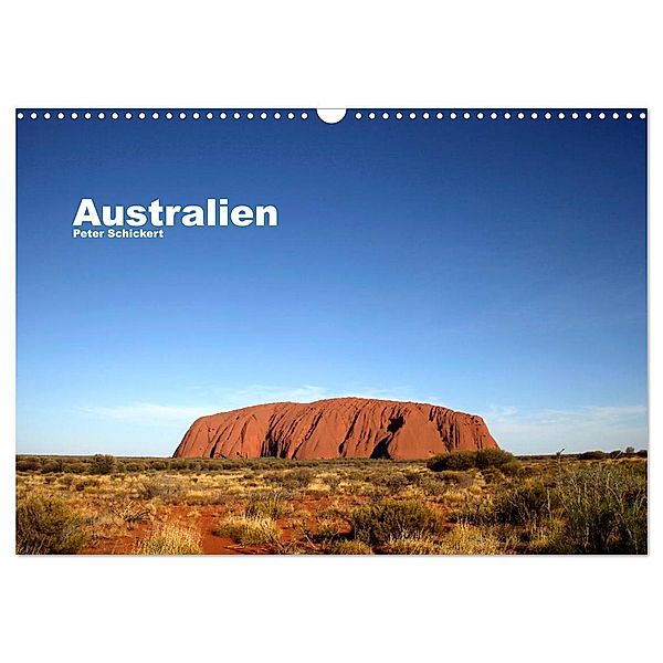 Australien (Wandkalender 2024 DIN A3 quer), CALVENDO Monatskalender, Peter Schickert