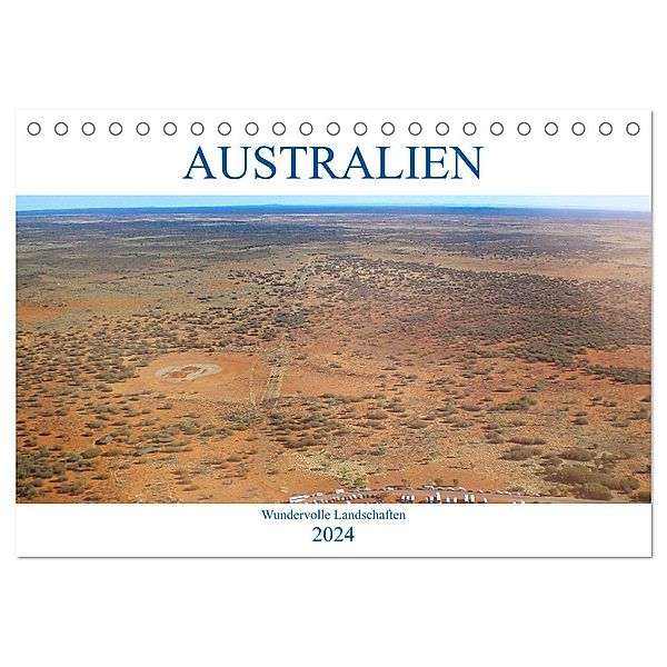 Australien - Wundervolle Landschaften (Tischkalender 2024 DIN A5 quer), CALVENDO Monatskalender, pixs:sell
